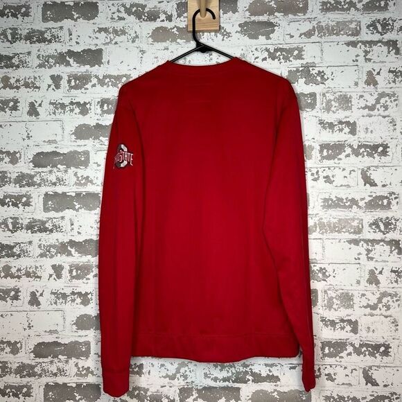 Varsity authentic apparel Ohio state buckeyes long sleeve light weight crew neck - Picture 2 of 5